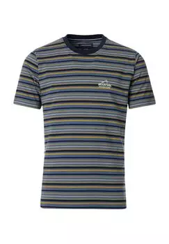 Футболка, хлопок, мужская CASAMODA, цвет 105 Blau