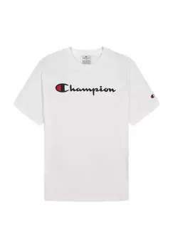 Футболка, хлопок, мужская Champion, цвет Ww001