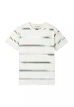 Футболка, хлопок, в полоску, детская TOM TAILOR, цвет Small Multi