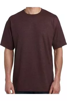 Футболка хлопоковая Gildan, коричневый