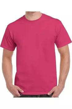 Футболка хлопоковая Gildan, розовый