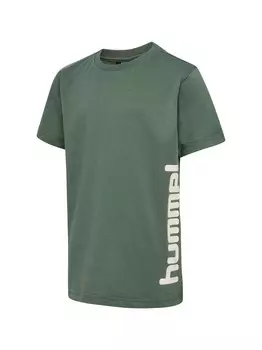Футболка HML Hummel, оливковый