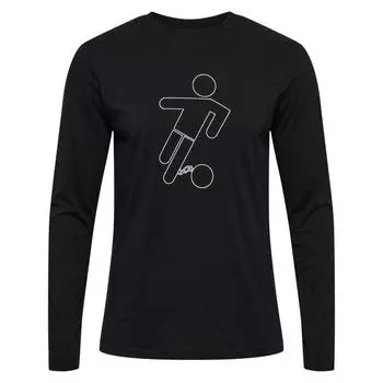 Футболка Hmlamnesty унисекс Athleisure HUMMEL, цвет schwarz