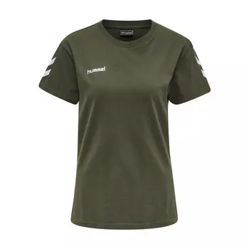 Футболка Hmlgo женская мультиспорт HUMMEL, цвет grau