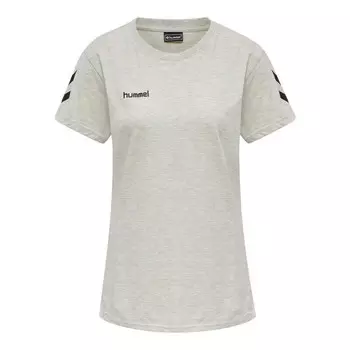 Футболка Hmlgo женская мультиспорт HUMMEL, цвет weiss