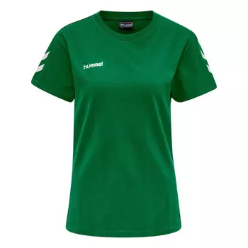 Футболка Hmlgo женская мультиспорт HUMMEL, цвет gruen