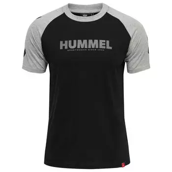 Футболка Hmllegacy Blocked Футболка S/S унисекс HUMMEL, черный