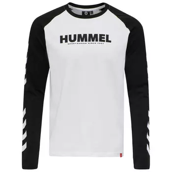 Футболка Hmllegacy Blocked унисекс Athleisure HUMMEL, цвет weiss