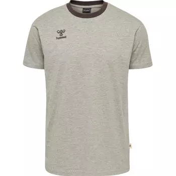 Футболка Hmllegacy Chevron Футболка S/S унисекс HUMMEL, темный бензин/темно-синий/темно-синий
