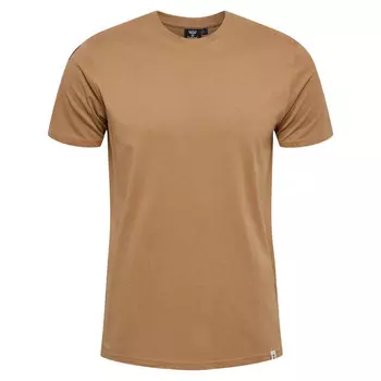 Футболка Hmllegacy с шевроном унисекс для спорта и отдыха HUMMEL, цвет orange
