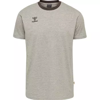 Футболка Hmlmove Футболка S/S Мужчины HUMMEL, темно-серый
