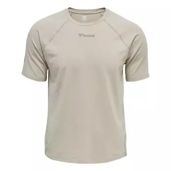 Футболка Hmlmt Laze Футболка S/S Мужчины HUMMEL, хаки