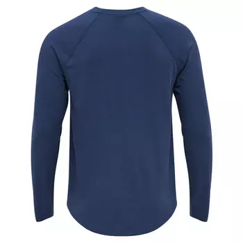 Футболка Hmlmt Laze L/S Футболка L/S Мужчины HUMMEL, темно-синий