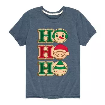 Футболка Ho Ho Ho с изображением печенья для мальчиков 8–20 лет Licensed Character