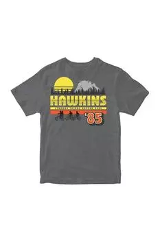 Футболка Хокинса Stranger Things, серый