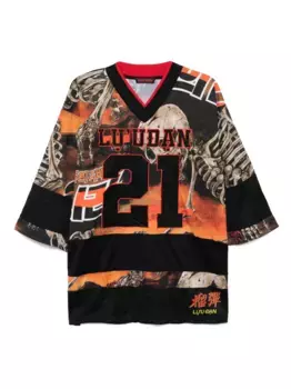 Футболка хоккейной сборной LU N, черный