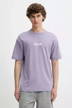 Футболка Hollister Co., фиолетовый
