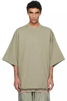 Футболка Hollywood Tommy Rick Owens, цвет celadon