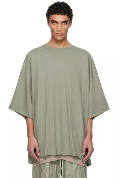 Футболка Hollywood Tommy Rick Owens, цвет celadon