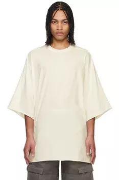 Футболка Hollywood Tommy Rick Owens, цвет milk