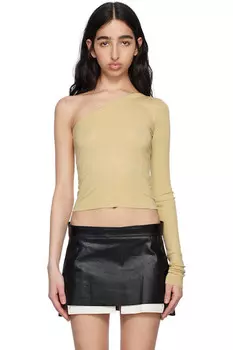 Футболка Hollywood Ziggy Rick Owens Drkshdw, цвет parchment