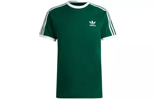 Футболка Home Of Classics Мужская зеленая Adidas Originals, зеленый
