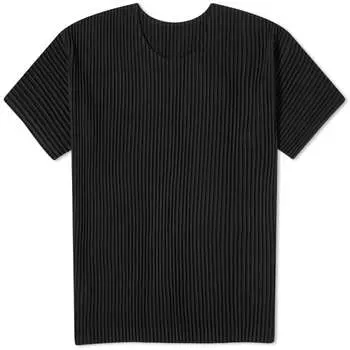 Футболка Homme Pliss Issey Miyake Pleated, черный