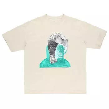 Футболка Homme Pliss Issey Miyake RB T-Shirt Beige, желто-коричневый