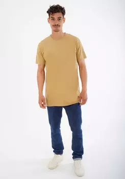 Футболка HONESTY RULES Basic, цвет caramel