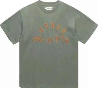 Футболка Honor The Gift D-Holiday HTG Weathered Short-Sleeve Tee 'Sage', зеленый