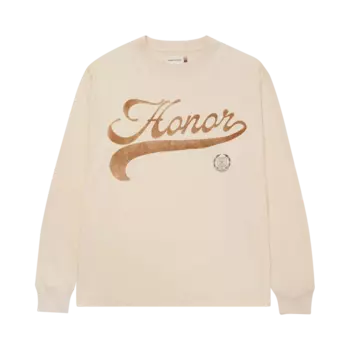 Футболка Honor The Gift Holiday Long-Sleeve 'Bone', кремовый