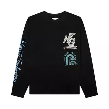Футболка Honor The Gift Mall Long-Sleeve T-Shirt Black, черный