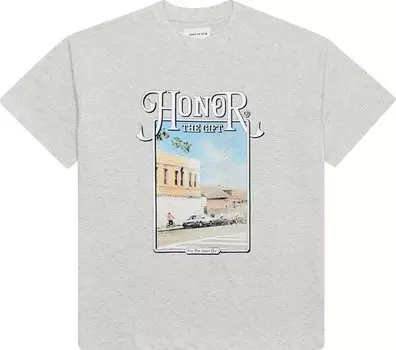 Футболка Honor The Gift Our Block Short-Sleeve Tee 'Ash Heather', серый