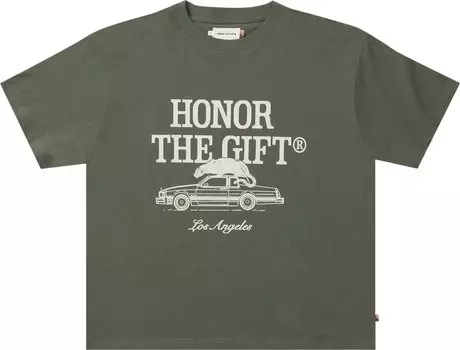 Футболка Honor The Gift Pack Short-Sleeve Tee 'Olive', зеленый