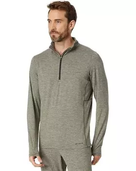 Футболка Hot Chillys Clima-Trek Zip-Tee, цвет Od Heather