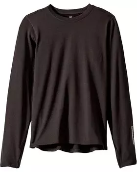 Футболка Hot Chillys Kids Micro-Elite Chamois Crew Neck, черный