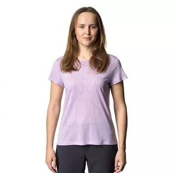 Футболка Houdini Tree Message, фиолетовый