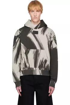 Футболка-худи Feather Studio Helmut Lang, серый