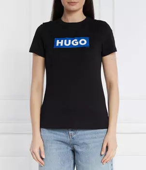 Футболка Hugo Blue Classic Tee_B Regular Fit, черный
