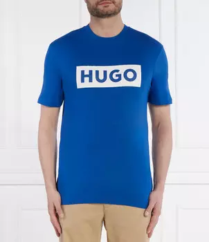 Футболка Hugo Blue Nico Regular Fit, синий