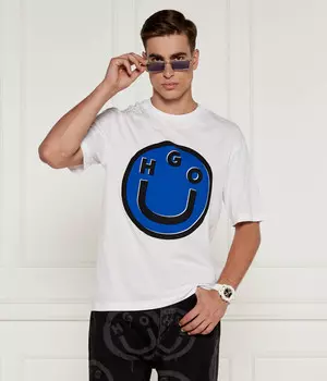 Футболка Hugo Blue Nimper 50525333 Regular Fit, белый