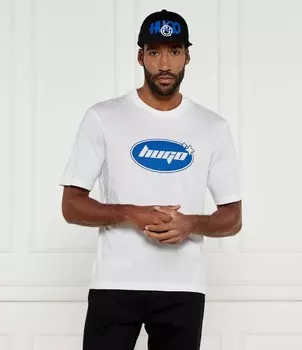 Футболка Hugo Blue Nugoclean Regular Fit, белый