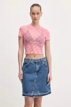 Футболка Hugo Blue, розовый