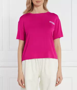Футболка Hugo Bodywear UNITE Comfort fit, фуксия