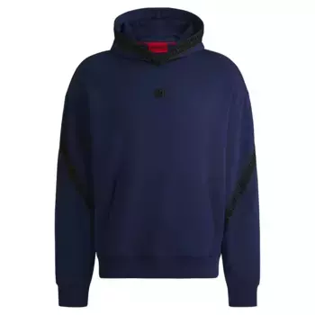 Футболка HUGO Dagarito 10254770 long sleeve, синий