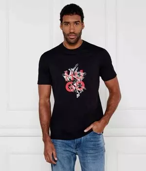 Футболка Hugo Daltorip Regular Fit, черный