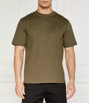 Футболка HUGO Dapolino Relaxed fit, цвет cachi