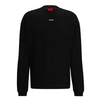 Футболка HUGO Daposo 10248326 Long sleeve, черный