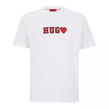 Футболка HUGO Daromio 10248326, белый