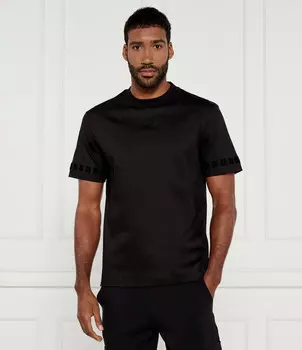 Футболка HUGO Deternati Oversize fit, черный